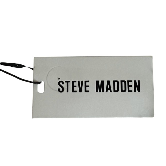 Steve Madden‎ Logobar SNDSTRM Trifold Wallet Wristlet Brown Neutral New - Picture 6 of 7